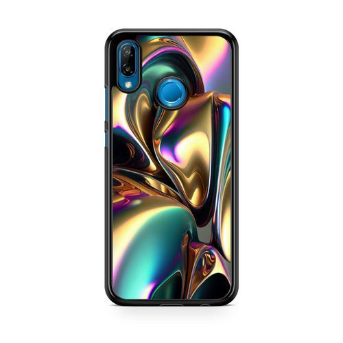 Coque Pour Samsung Galaxy A40s Silicone Tpu Metal Liquid Abstrait A... on Productcaster.