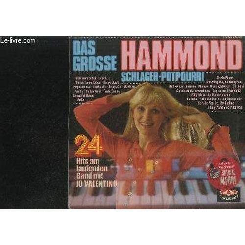 Disque Vinyle 33t : Das Grosse Hammond Schlager-Potpourri on Productcaster.