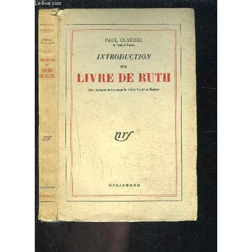 Introduction Au Livre De Ruth on Productcaster.