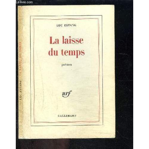 La Laisse Du Temps- Poèmes on Productcaster.