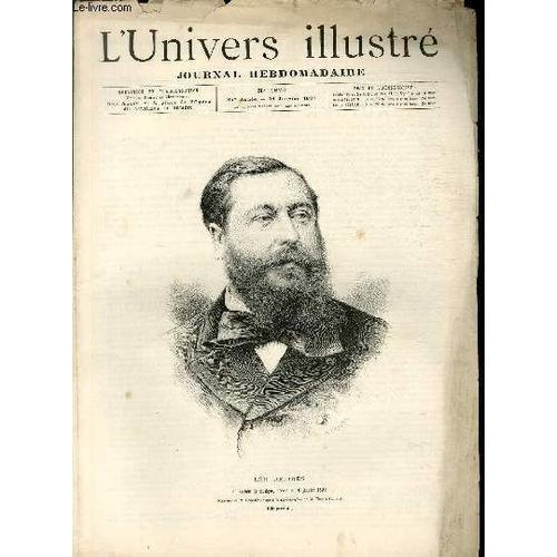 L'univers Illustre - Trente Quatrieme Annee N° 1870 Léo Delibes on Productcaster.