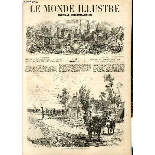 Le Monde Illustre N°25 Déjeuner De S. M. L'empereur Au Camp De Châl... on Productcaster.