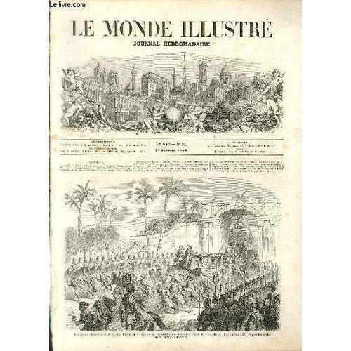 Le Monde Illustre N°96 Cortège Du Nouveau Consul Général D'autriche... on Productcaster.