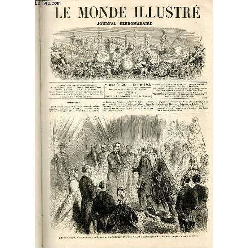 Le Monde Illustre N°361 L'empereur Reoit, À Leur Arrivée Aux Tuiler... on Productcaster.