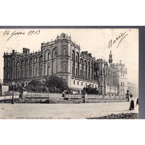 Carte Postale De Saint-Germain En Laye (Yvelines) Le Château (Réf.10) on Productcaster.