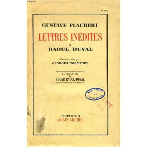 Lettres Inedites A Raoul-Duval on Productcaster.