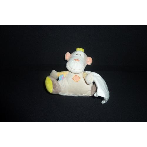 Doudou Singe Peluche Avec Mouchoir Sucre D'Orge (Reconditionné) on Productcaster.