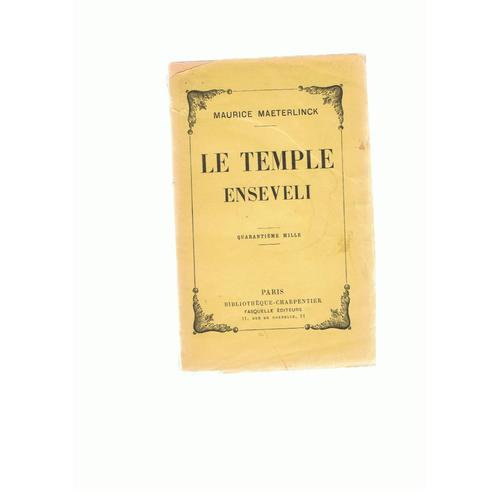 Le Temple Enseveli : Le Temple Enseveli on Productcaster.