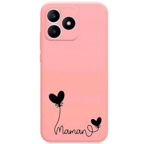 Coque Rose Pour Realme C51 Maman Ballon on Productcaster.