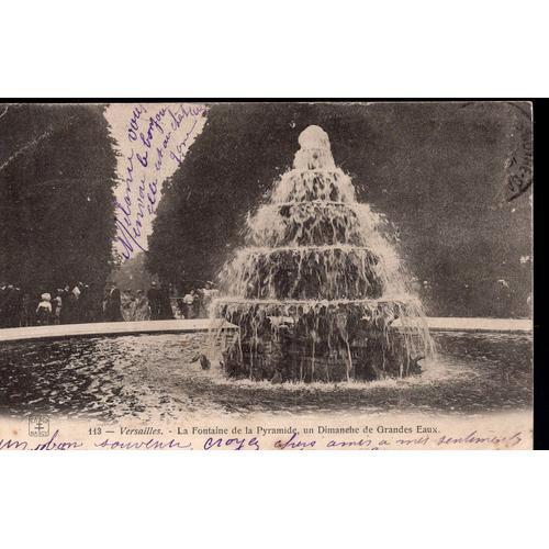 Carte Postale Du Parc De Versailles (Yvelines) La Fontaine De La Py... on Productcaster.