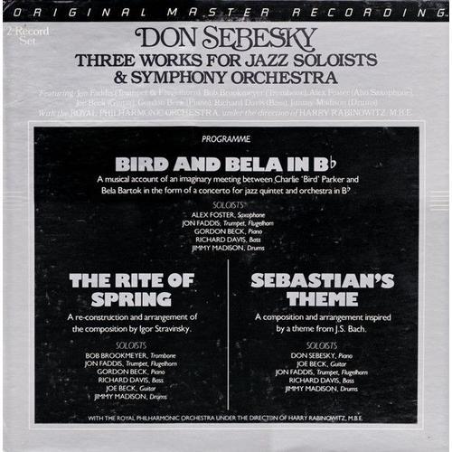 Don Sebesky - Three Works For Jazz Soloists & Symphony Orchestra on Productcaster.