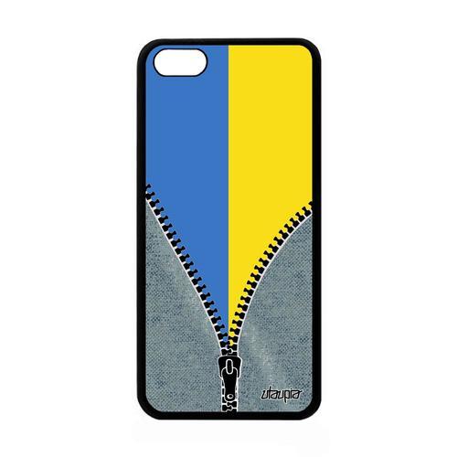 Coque Silicone Iphone 5c Drapeau Ukraine Ukrainien Telephone Basket... on Productcaster.