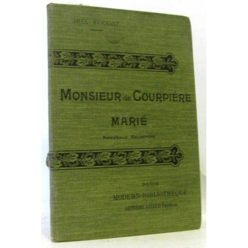 Monsieur De Courpière Marié -Nouveaux Souvenirs on Productcaster.