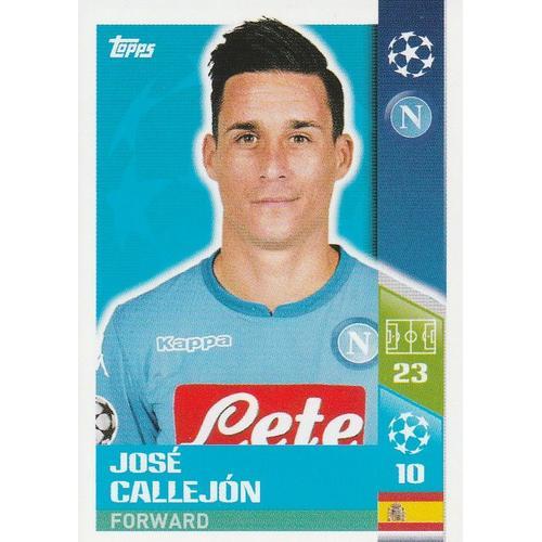 N°466 - Stickers Image Topps Champions League 2017 / 2018 - Jose Ca... on Productcaster.