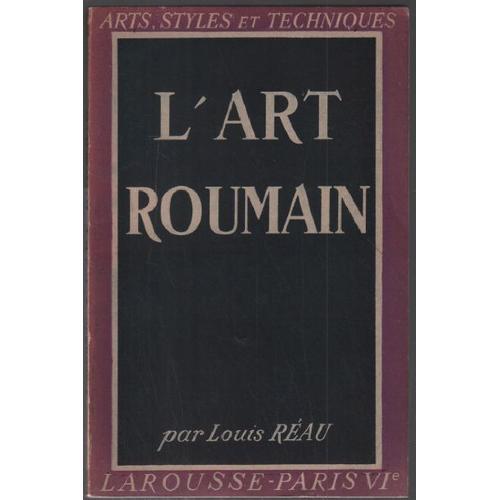 L'Art Roumain de Réau Louis Format (Livre) on Productcaster.