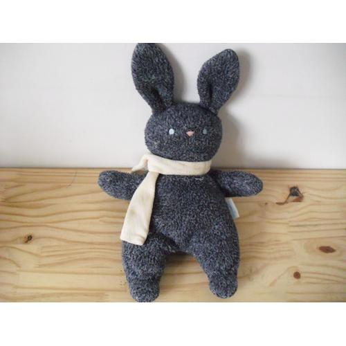 Doudou Lapin Corolle Bleu Chiné on Productcaster.