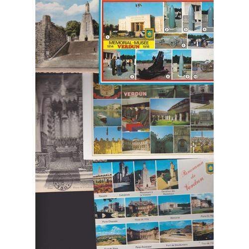 Lot De 5 Cartes Postales De Verdun / Meuse on Productcaster.