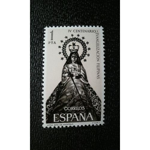 Timbre Espagne ( Yt 1355 ) 1965 Evangélisation Des Philippines on Productcaster.