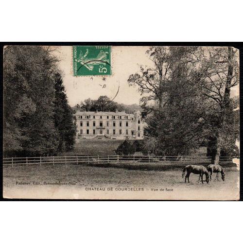 Carte Postale Ancienne, France, Val D'oise ( 95 ), Château De Courc... on Productcaster.