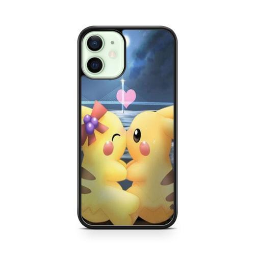 Coque Pour Iphone 12 Silicone Tpu Pokemon Pikachu Sacha Anime Salam... on Productcaster.