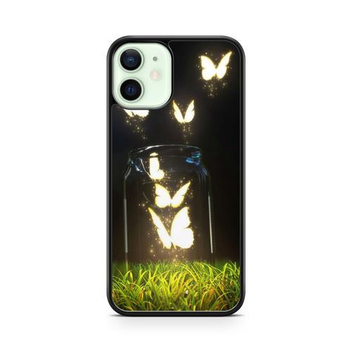 Coque Pour Iphone 15 Silicone Tpu Papillon Arc En Ciel Rainbow Butt... on Productcaster.