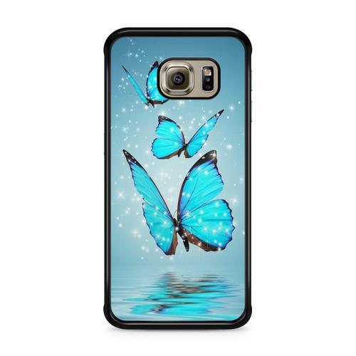 Coque Pour Samsung Galaxy S7 Silicone Tpu Papillon Arc En Ciel Rain... on Productcaster.