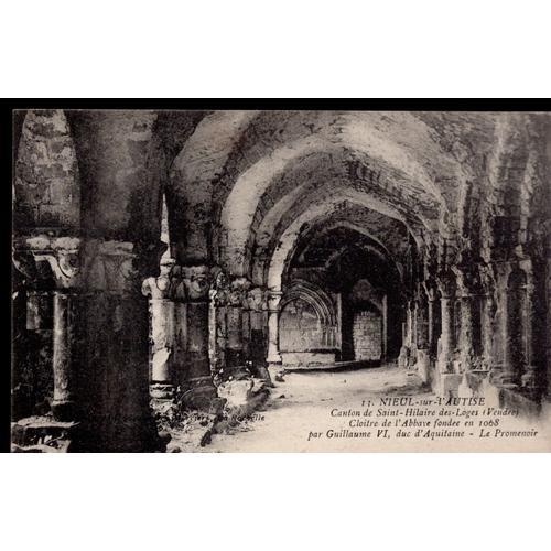 Carte Postale De Nieul Sur L'autise (Vendée) Cloître De L'abbaye - ... on Productcaster.