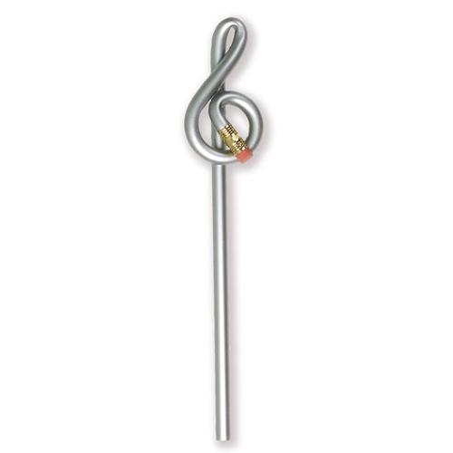 Pencil G-Clef Silver / Stationery on Productcaster.