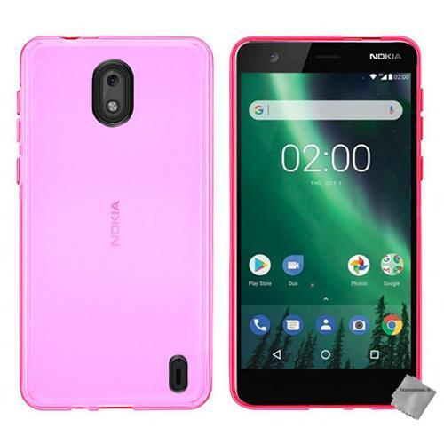 Housse Etui Coque Pochette Silicone Gel Fine Pour Nokia 2 + Verre T... on Productcaster.