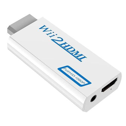 Adaptateur Wii Vers Hdmi Convertisseur Avec Port Hdmi Et Sortie Aud... on Productcaster.