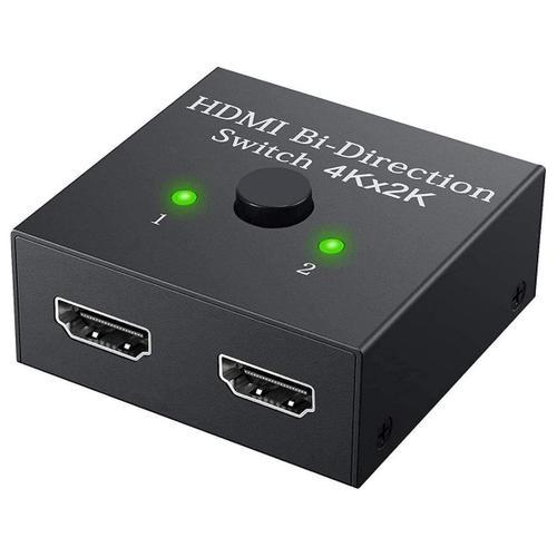 Répartiteur HDMI 4K à 2 Ports Bi-directionnel commutateur 1x2 ou 2x... on Productcaster.