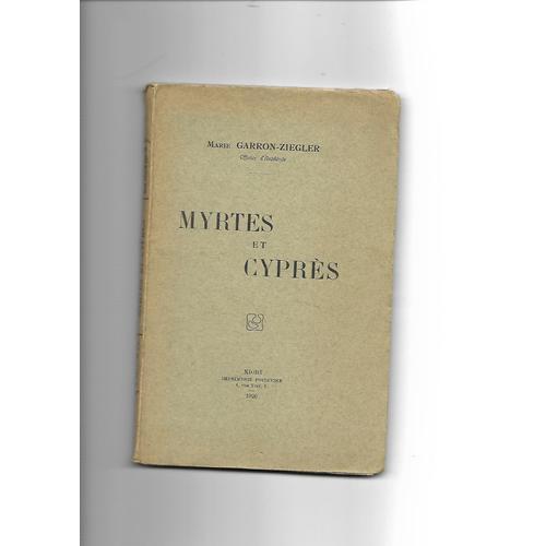 Myrtes Et Cyprès on Productcaster.