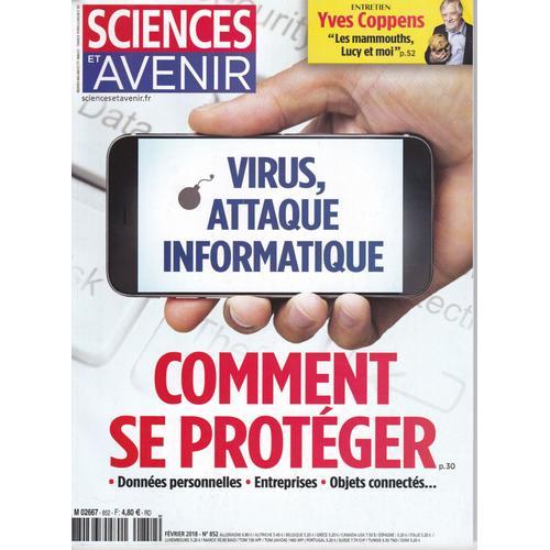 Sciences Et Avenir / Virus Attaque Informatique / N° 852 on Productcaster.