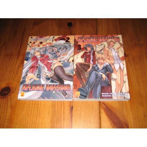 Lot Mangas Aflame Inferno 2+3 Kami En Français on Productcaster.