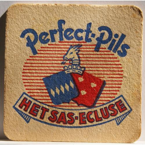 Sous Bock Bière Perfect Pils, Het Sas-Ecluse Année 60, on Productcaster.