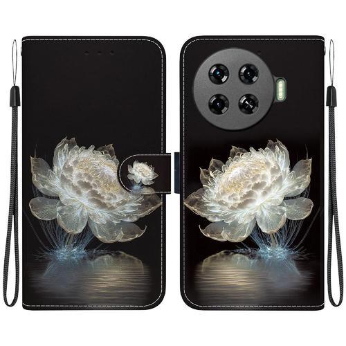 Étui Pour Tecno Spark 20 Pro Plus 4g Fleur Papillon Peinte Fermetur... on Productcaster.