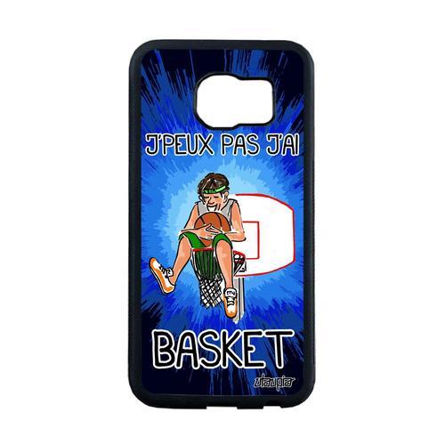 Coque Silicone Pour S6 Edge Humour J'peux Pas J'ai Basket Bumper Sa... on Productcaster.