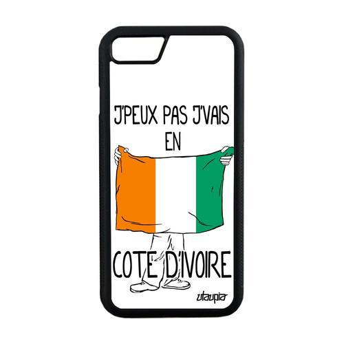 Coque Iphone 7 Silicone J'peux Pas J'vais En Cote D'ivoire Ivoirien... on Productcaster.