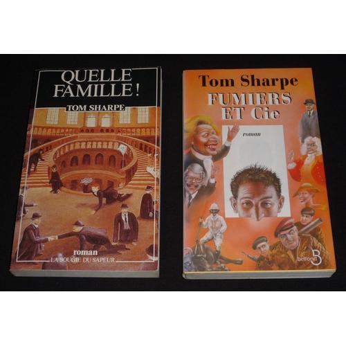 Lot De 2 Ouvrages De Tom Sharpe : Quelle Famille ! - Fumiers Et Cie on Productcaster.