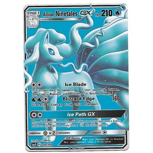 Carte Pokémon (Version Anglaise Sun & Moon) Alolan Ninetales Gx--Hp... on Productcaster.