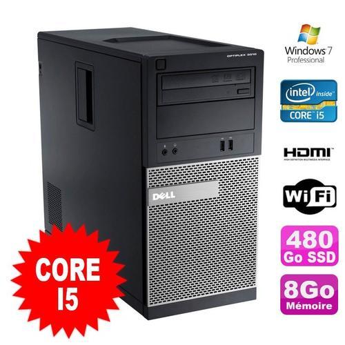 PC Tour DELL Optiplex 3010 MT Intel I5-2400 Graveur 8Go 480Go SSD H... (Reconditionné) on Productcaster.