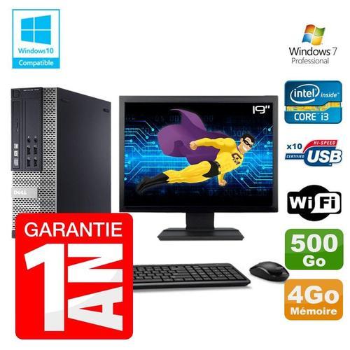 PC Dell 7010 SFF Intel I3-2120 RAM 4Go Disque 500Go DVD Wifi W7 Ecr... on Productcaster.