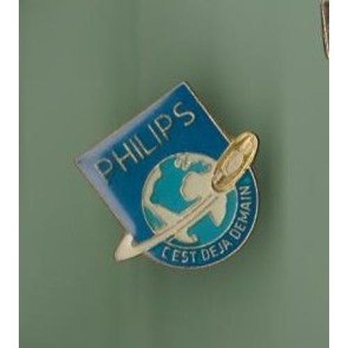 Pin's Marques Societé Philips C'est Deja Demain Ref 864 on Productcaster.