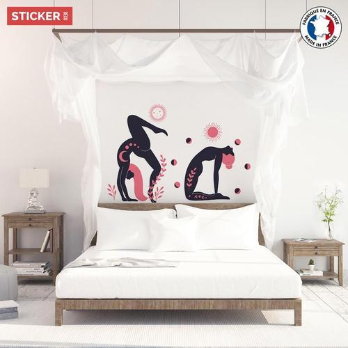 Sticker Silhouettes Zen S (Largeur 38cm, Hauteur 26cm) on Productcaster.