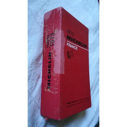 Guide Michelin Rouge France 1973 on Productcaster.