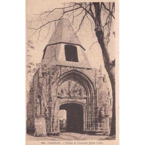 Carte Postale De Daoulas (Finistère) Porche De L'ancienne Eglise on Productcaster.