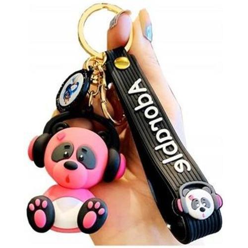 Porte-clés Panda pour les clés du sac à main ours rose YSK1220 on Productcaster.