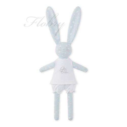 Doudou Lapin Bleu Habits Blancs Petit Bateau Bb Peluche Jouet Bebe on Productcaster.