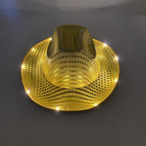 Chapeau De Cowgirl Lumineux ? Led Accessoires Fluorescents De Ixd'e... on Productcaster.