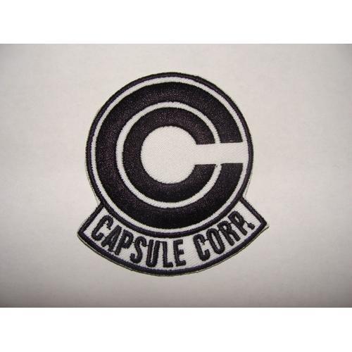 Patch Ecusson Brode Thermocollant Capsule Corp Logo on Productcaster.